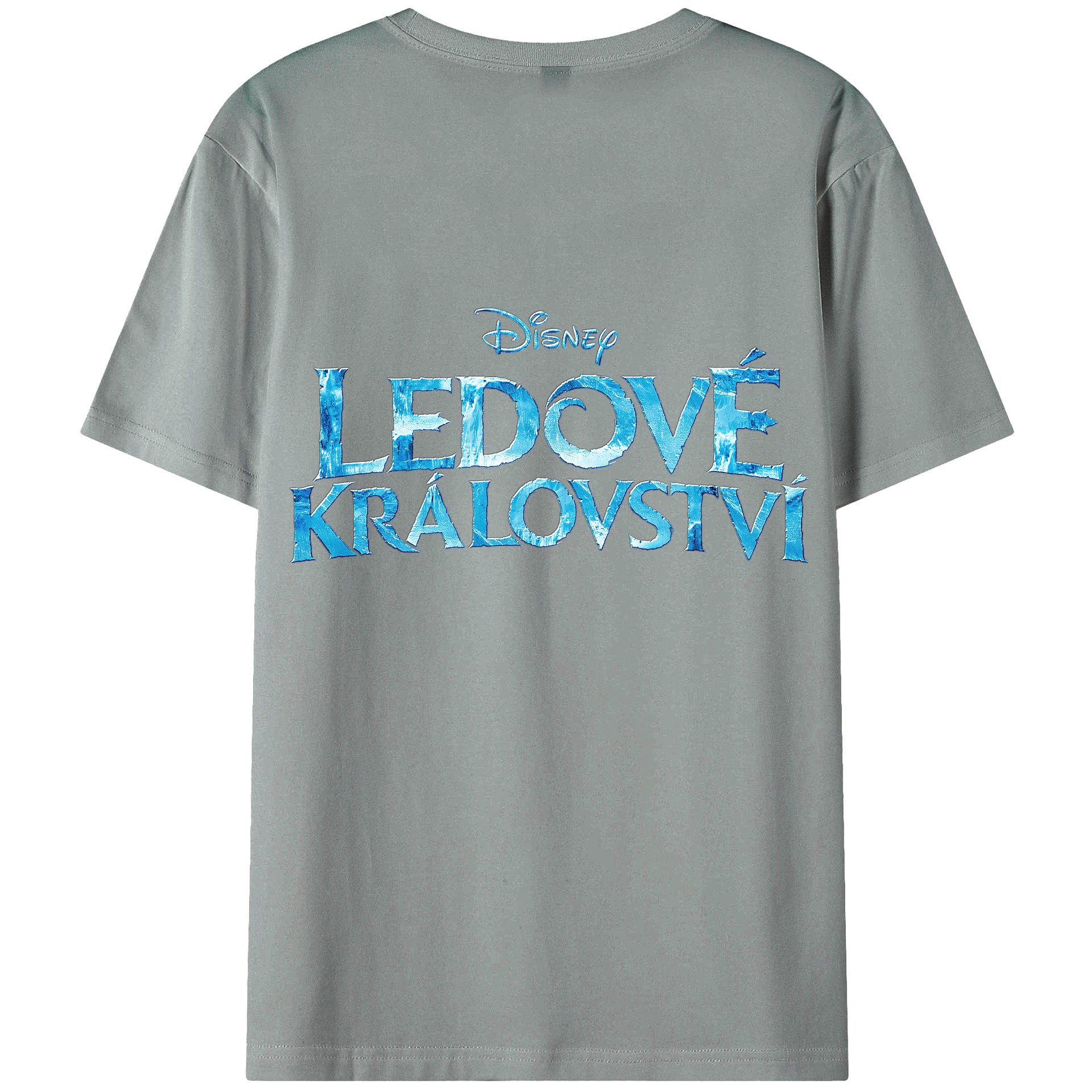 （画像用） アナと雪の女王 アンナ エルサ Frozen Anna Elsa 綿100％ メンズ半袖Tシャツ（バックプリント） 通気性